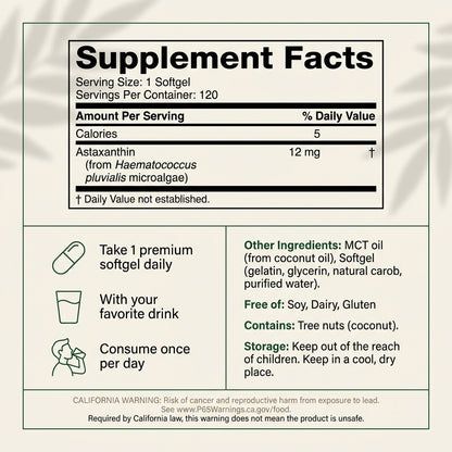 Astaxanthin - 2 Pack
