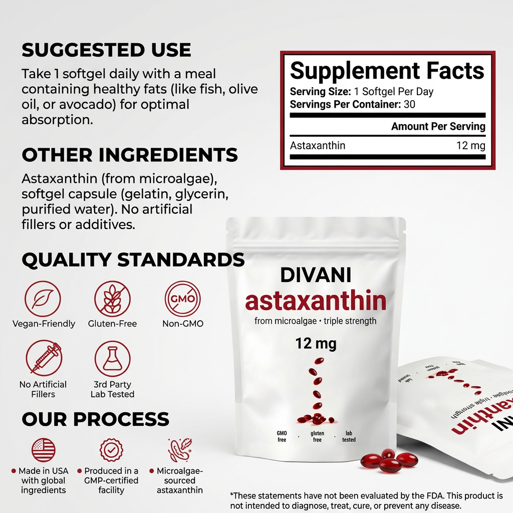 DIVANI Astaxanthin VIP