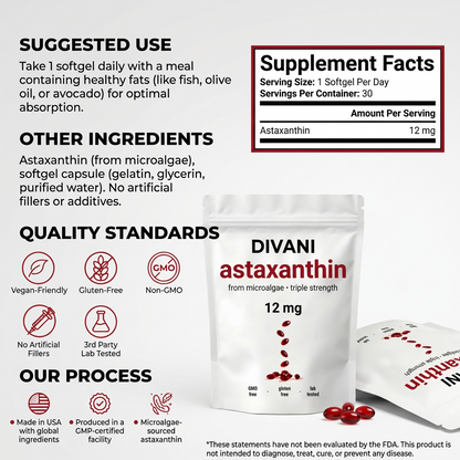 DIVANI Astaxanthin VIP