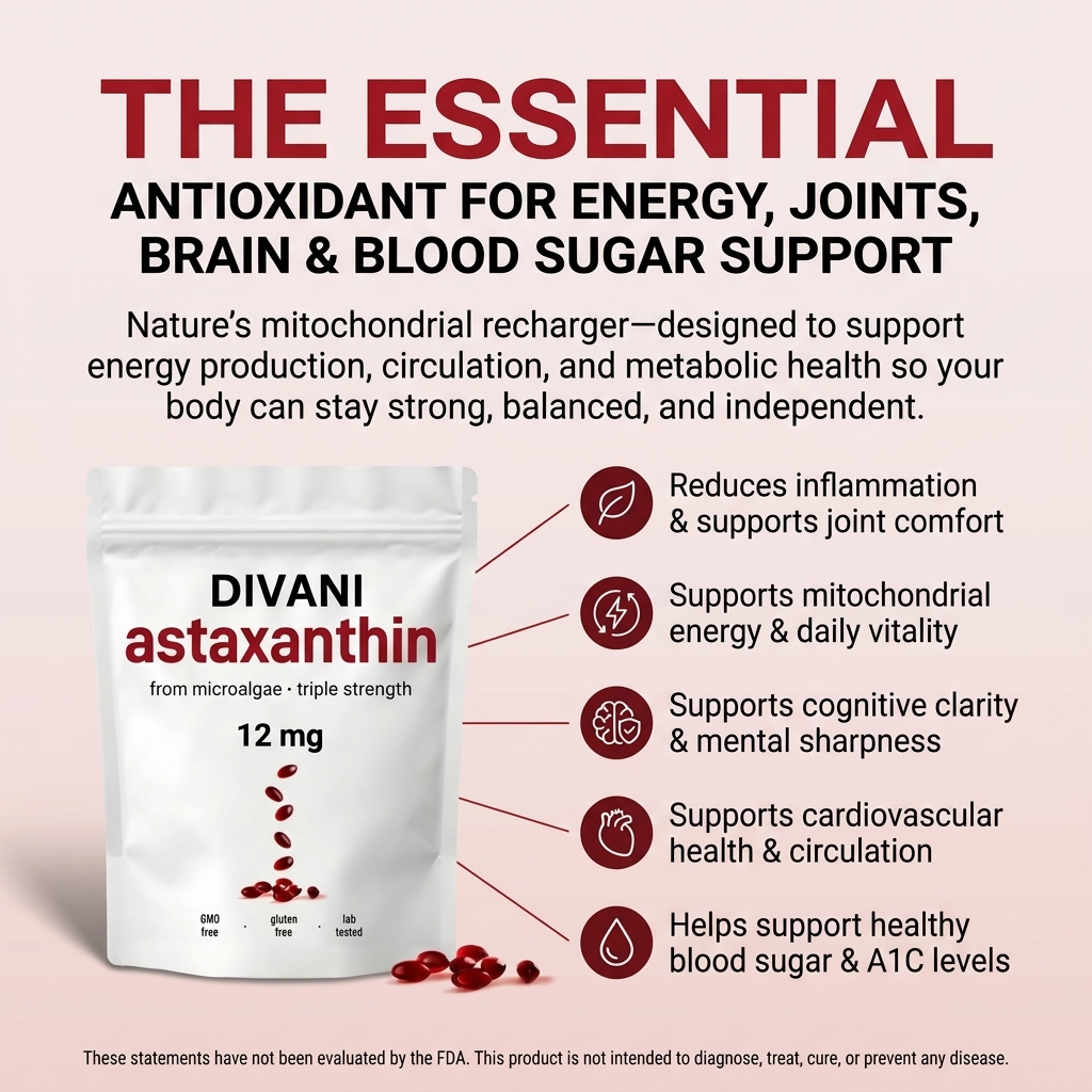 DIVANI Astaxanthin VIP